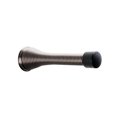 Pamex 3-1/8in Heavy Duty Spring Door Stop Antique Nickel Finish DD0231AN